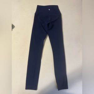 Lululemon Wunder Under size 2 Navy Blue